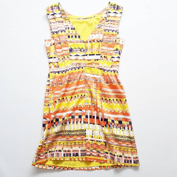 Plenty by Tracy Reese Pleated Shift Dress 8 - Picture 6 of 12